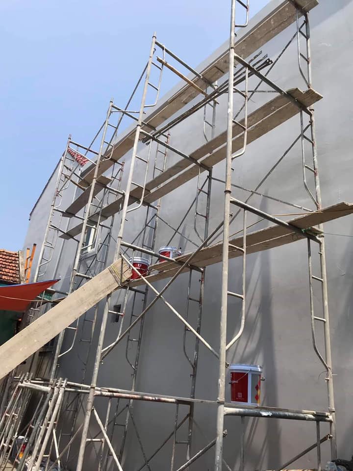 Thi công chống thấm tường